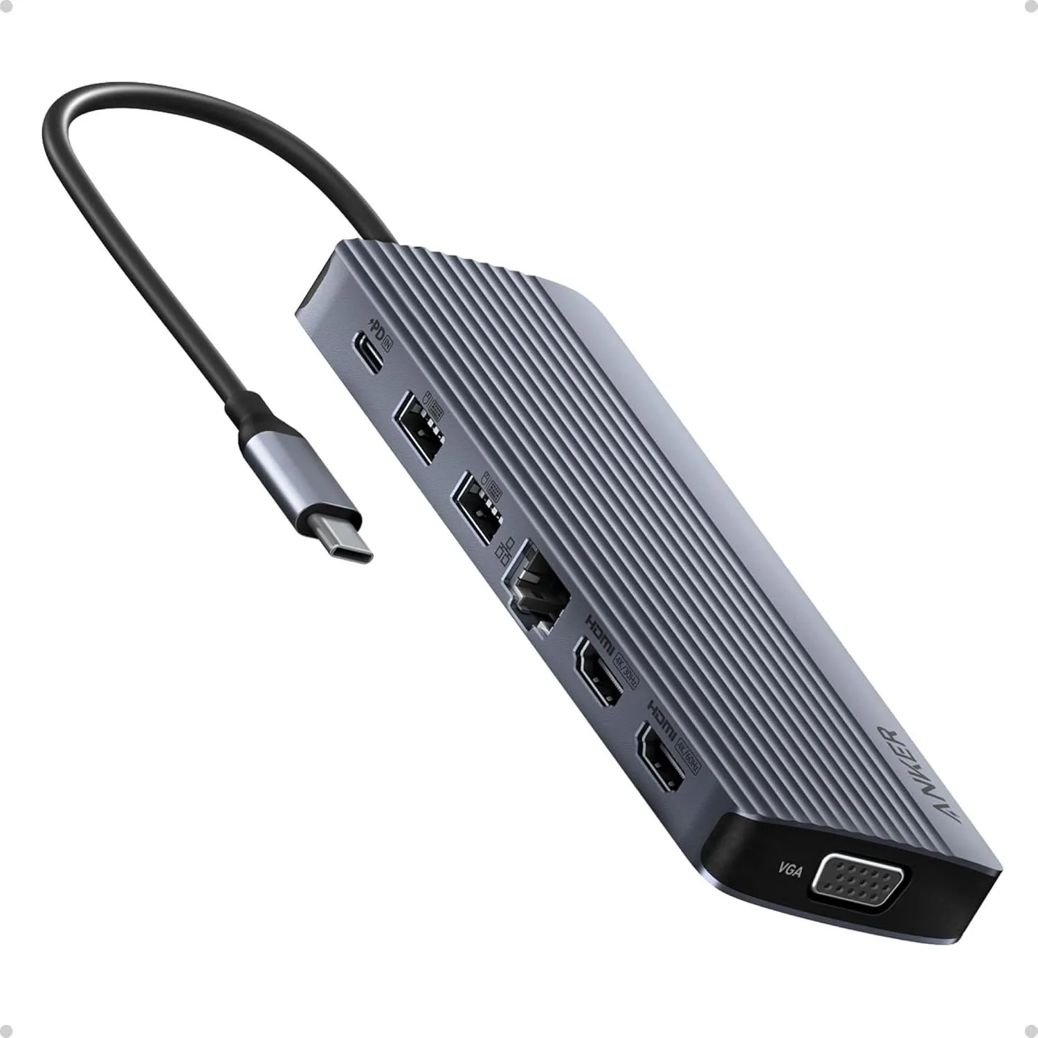 Anker 14-in-1 USB-C Hub đa năng mở rộng cổng kết nối cho laptop