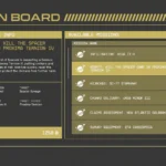 Bảng nhiệm vụ Mission Board trong Starfield hiển thị các nhiệm vụ mới từ mod Dark Universe Overtime