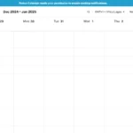 Biểu tượng cài đặt trên cùng bên phải trong giao diện Proton Calendar web