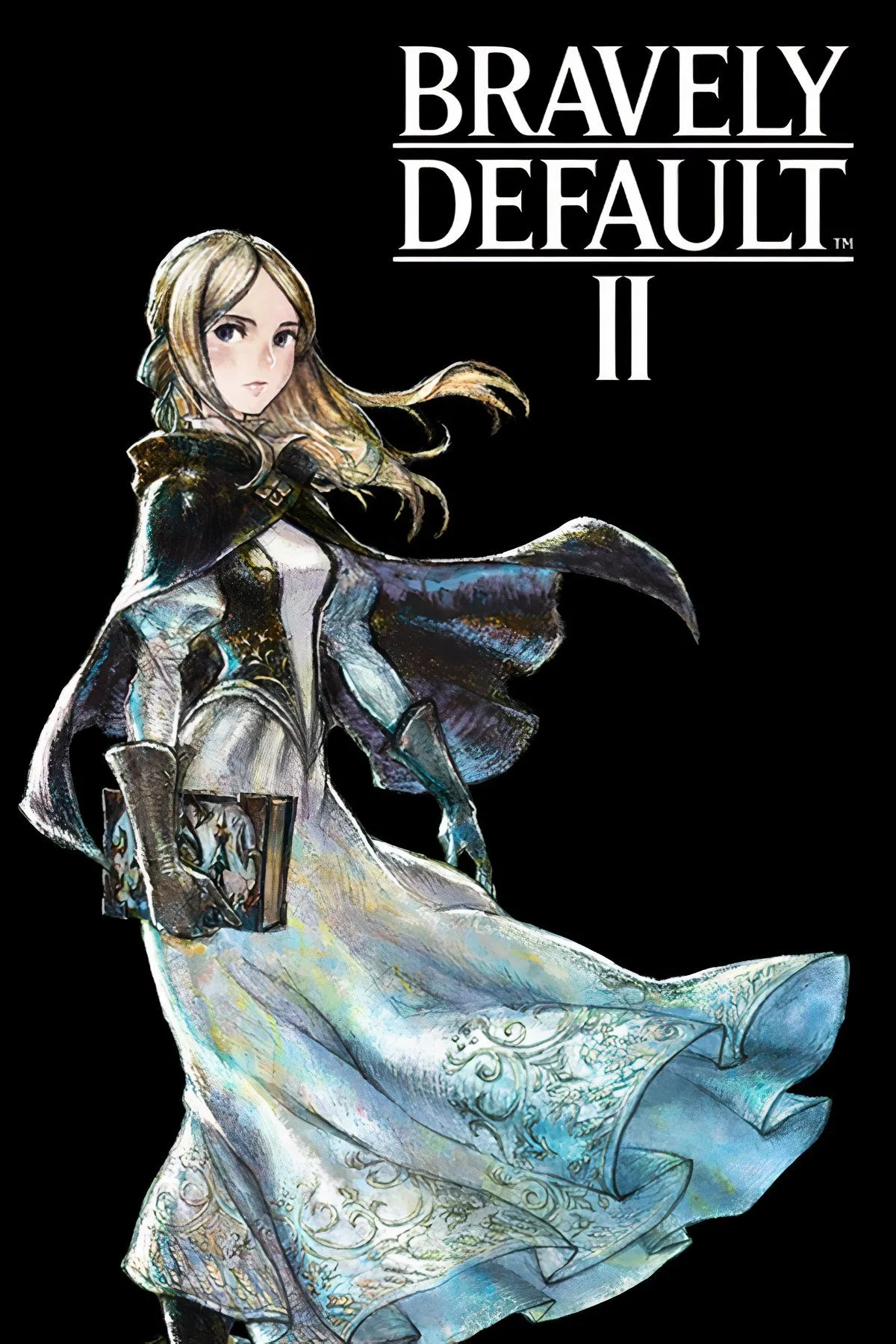 Các nhân vật chính của game JRPG Bravely Default II trong một cảnh chiến đấu theo lượt