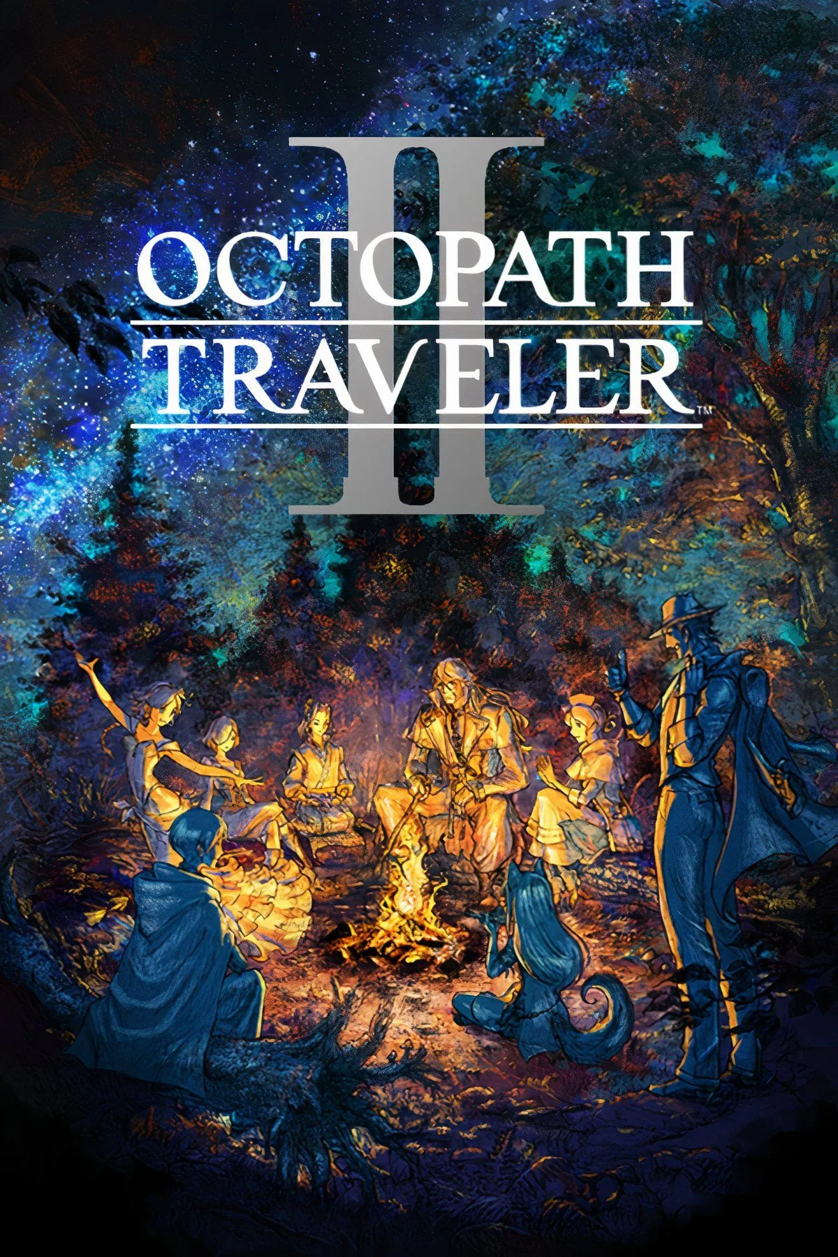 Các nhân vật của Octopath Traveler II đang chuẩn bị cho một trận chiến trong thế giới 2D-HD
