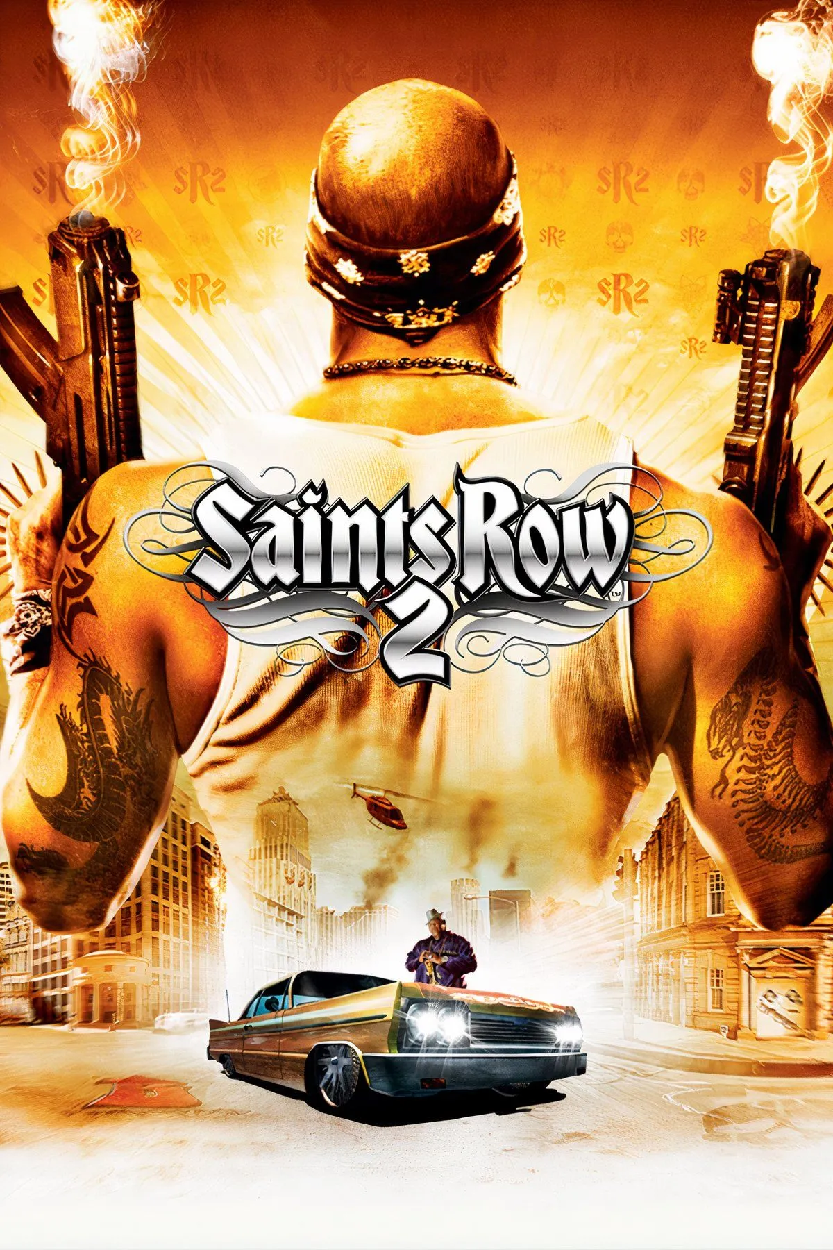 Các nhân vật trong Saints Row 2 tham gia hoạt động gây hỗn loạn và vui nhộn.