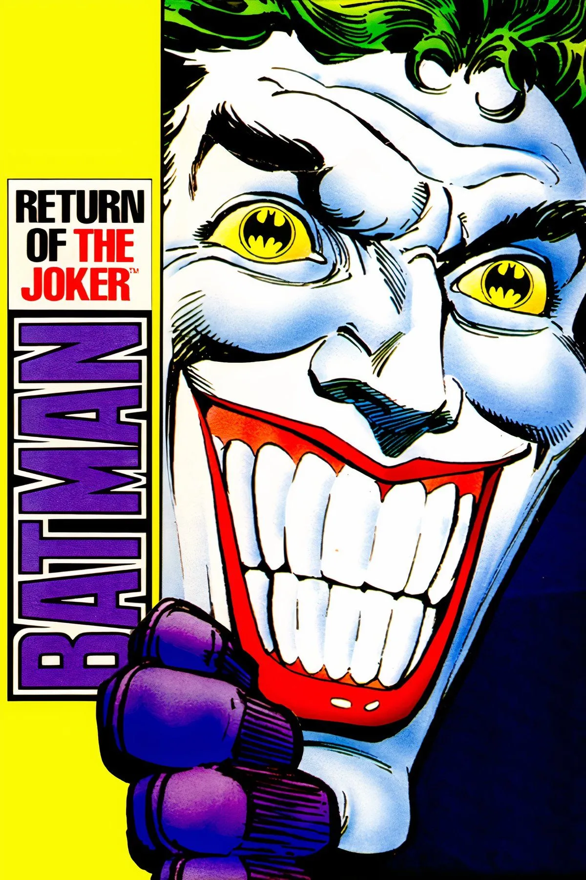 Các pha hành động của Batman trong Return of the Joker trên Game Boy, nhấn mạnh yếu tố platformer và chiến đấu