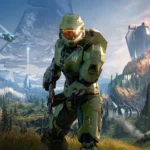 Chiến binh Master Chief trong game Halo Infinite, minh họa game độc quyền Xbox.