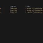 Danh sách các container Distrobox được tạo trên terminal Linux