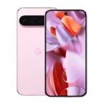 Điện thoại Google Pixel 9 Pro XL màu trắng ngà với màn hình lớn và hệ thống camera tiên tiến