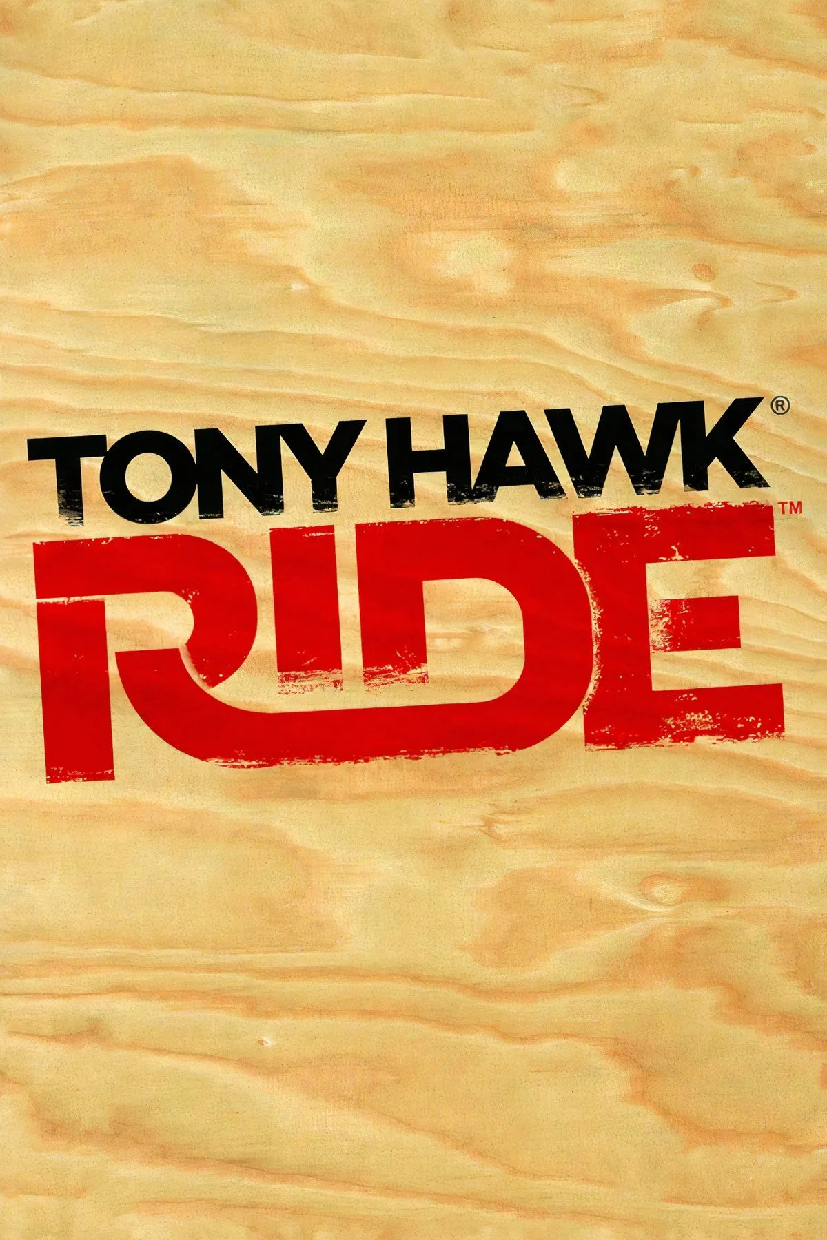 Game thủ đứng trên ván trượt để chơi Tony Hawk: Ride