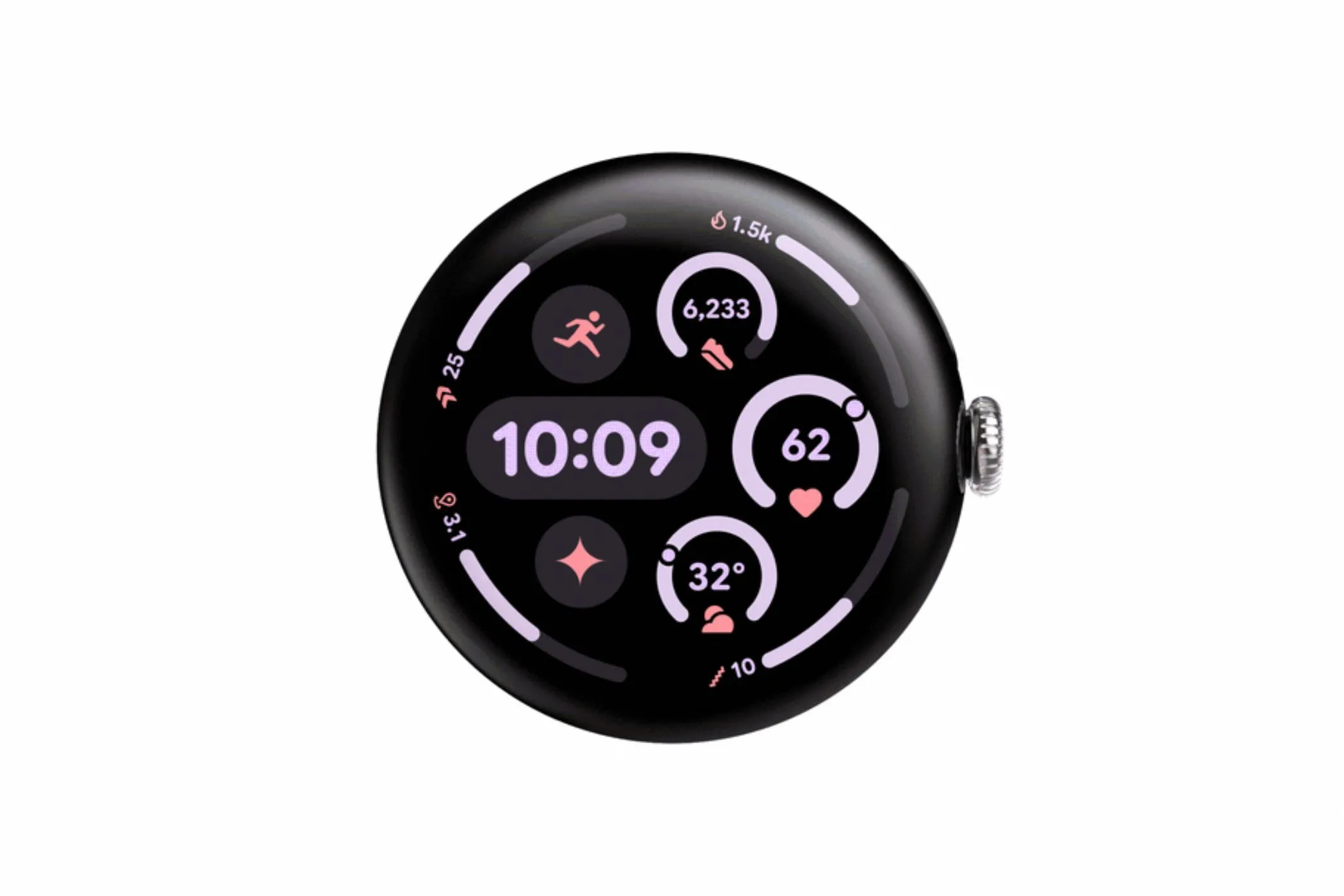 Giao diện Material 3 Expressive được áp dụng trên đồng hồ thông minh Wear OS 6, mang lại trải nghiệm liền mạch.