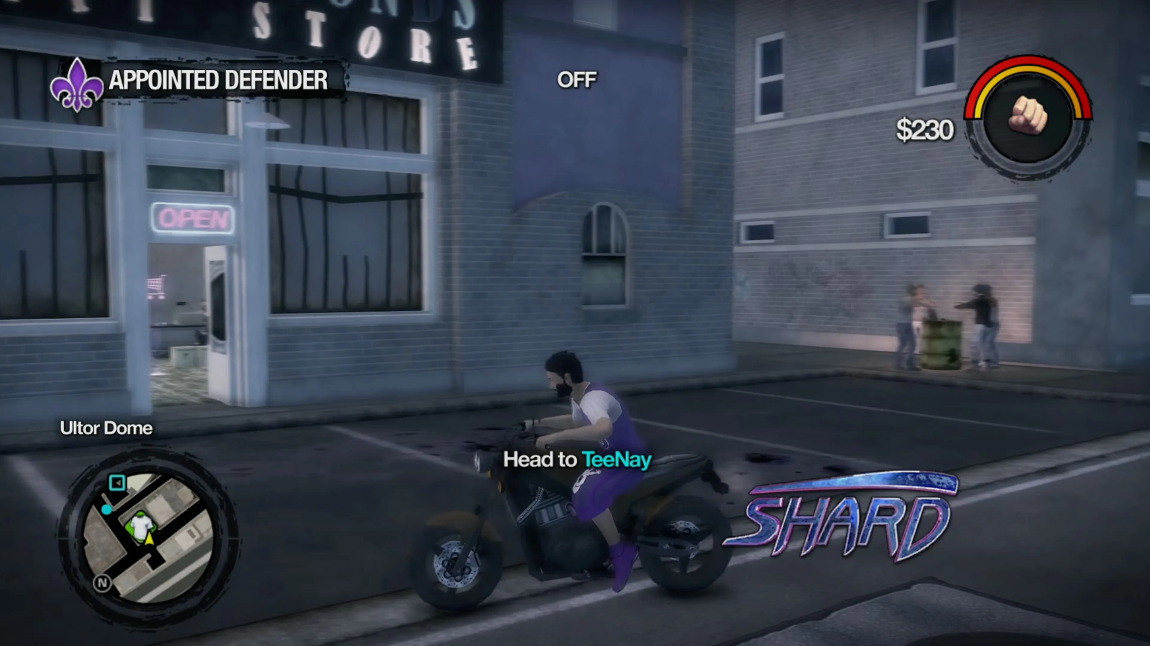 Hoạt động Hủy diệt (Mayhem) trong Saints Row 2, khuyến khích người chơi phá hoại tài sản.