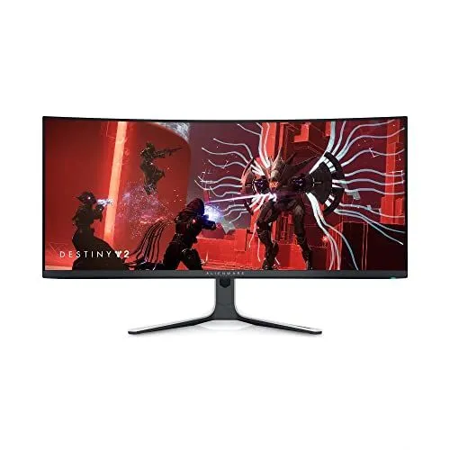 Màn hình Alienware AW3423DW QD-OLED cong, một lựa chọn cao cấp cho game thủ chuyên nghiệp với trải nghiệm hình ảnh đắm chìm.