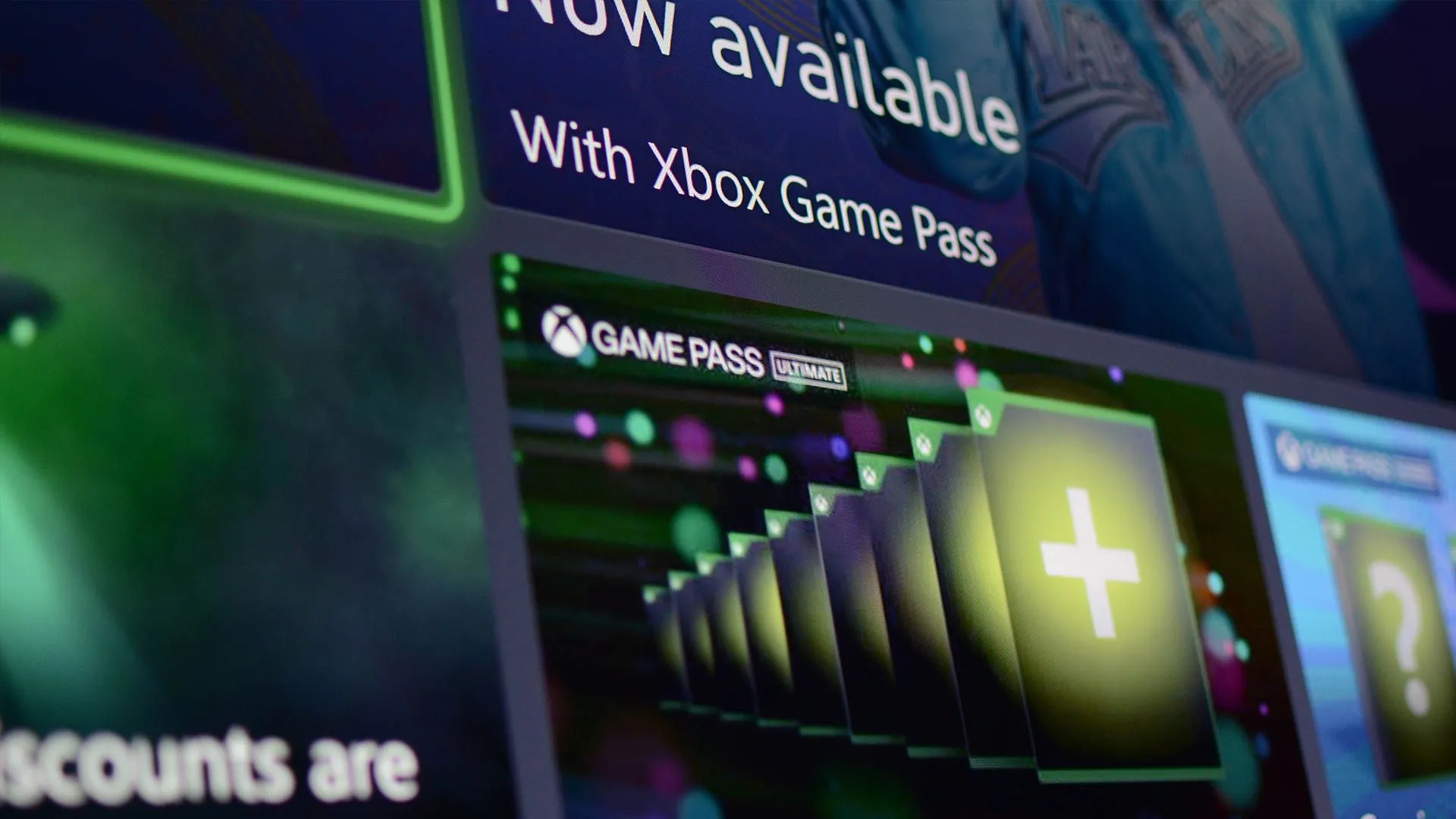 Màn hình giao diện người dùng của Xbox hiển thị tùy chọn Xbox Game Pass, minh họa cách dịch vụ này ảnh hưởng đến quyết định mua game và doanh số bán lẻ của các tựa game như Indiana Jones and the Great Circle.