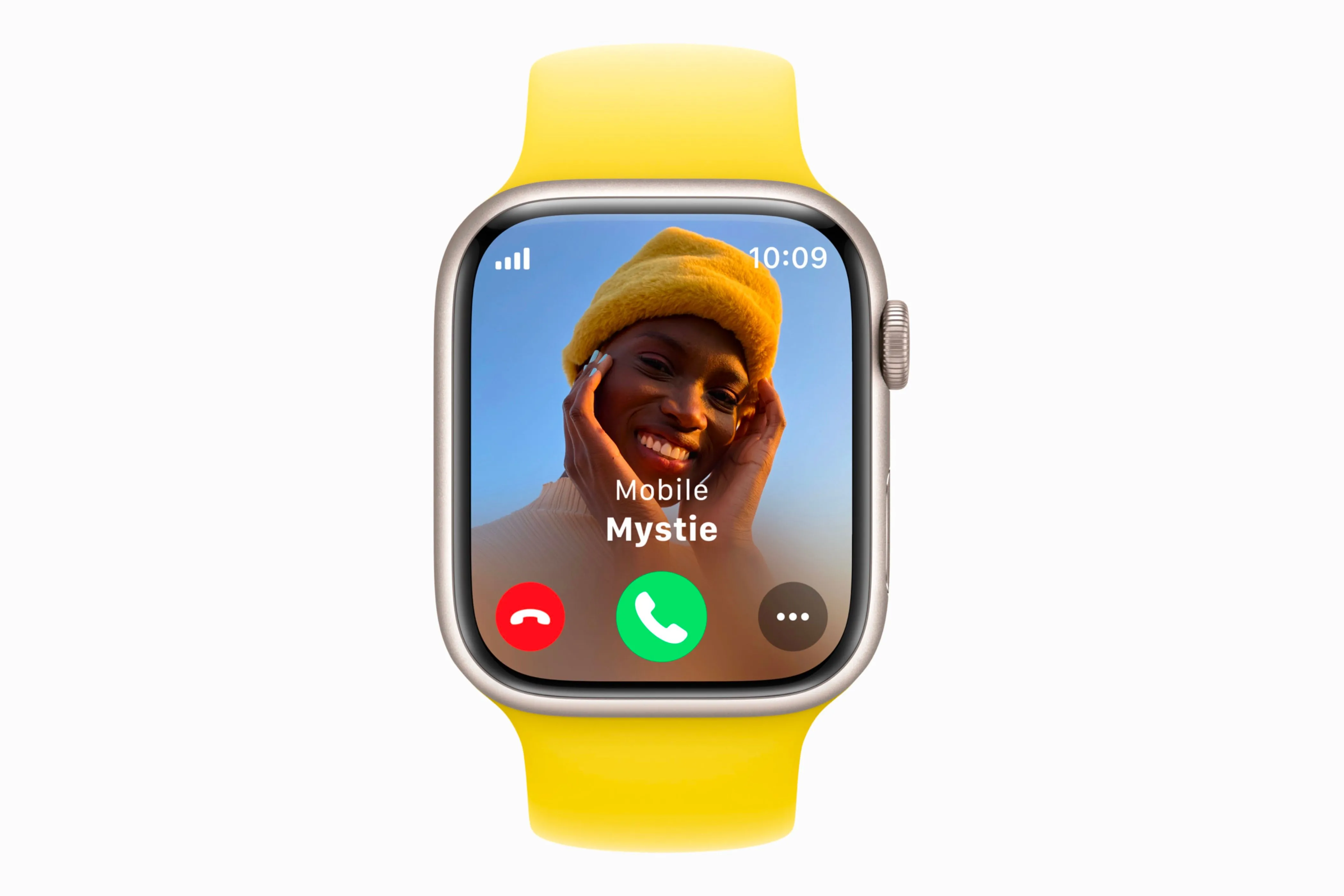 Màn hình hiển thị cuộc gọi đến trên Apple Watch