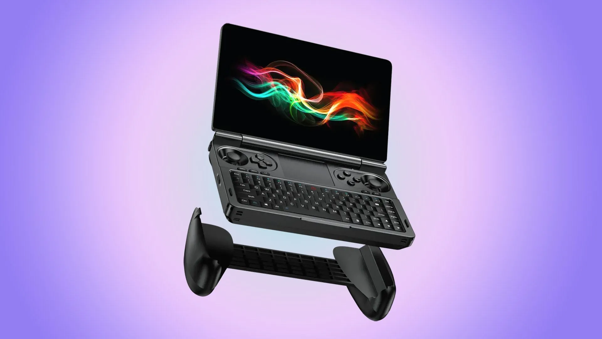 Máy chơi game cầm tay kiêm laptop lai GPD Win Mini 2025 với màn hình gập và bàn phím tích hợp