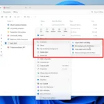 Menu chuột phải trên Windows 11 hiển thị các tác vụ AI tiện ích cho hình ảnh