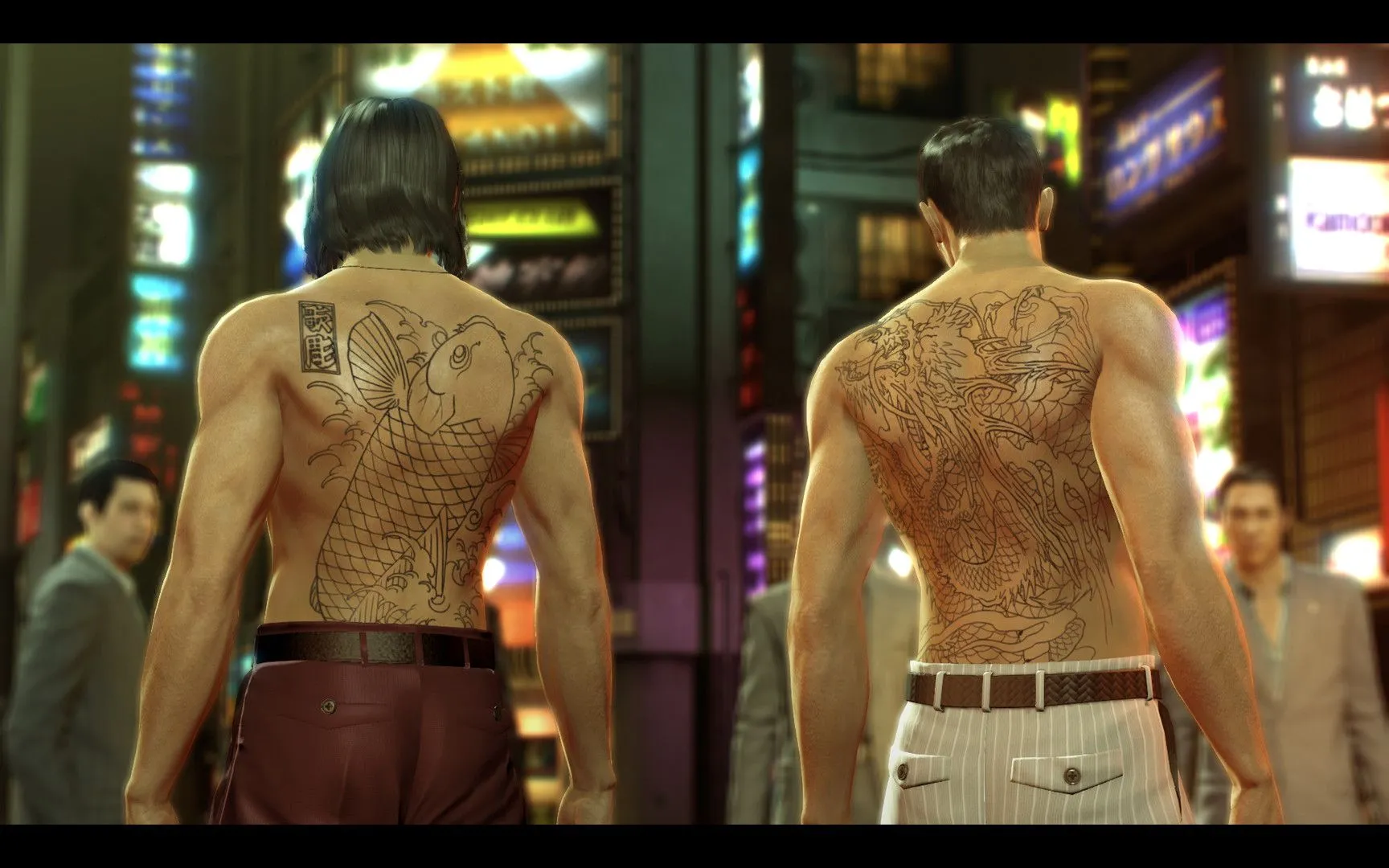 Minigame hát karaoke với Kiryu Kazuma trong Yakuza 0, yếu tố giải trí mang tính biểu tượng.