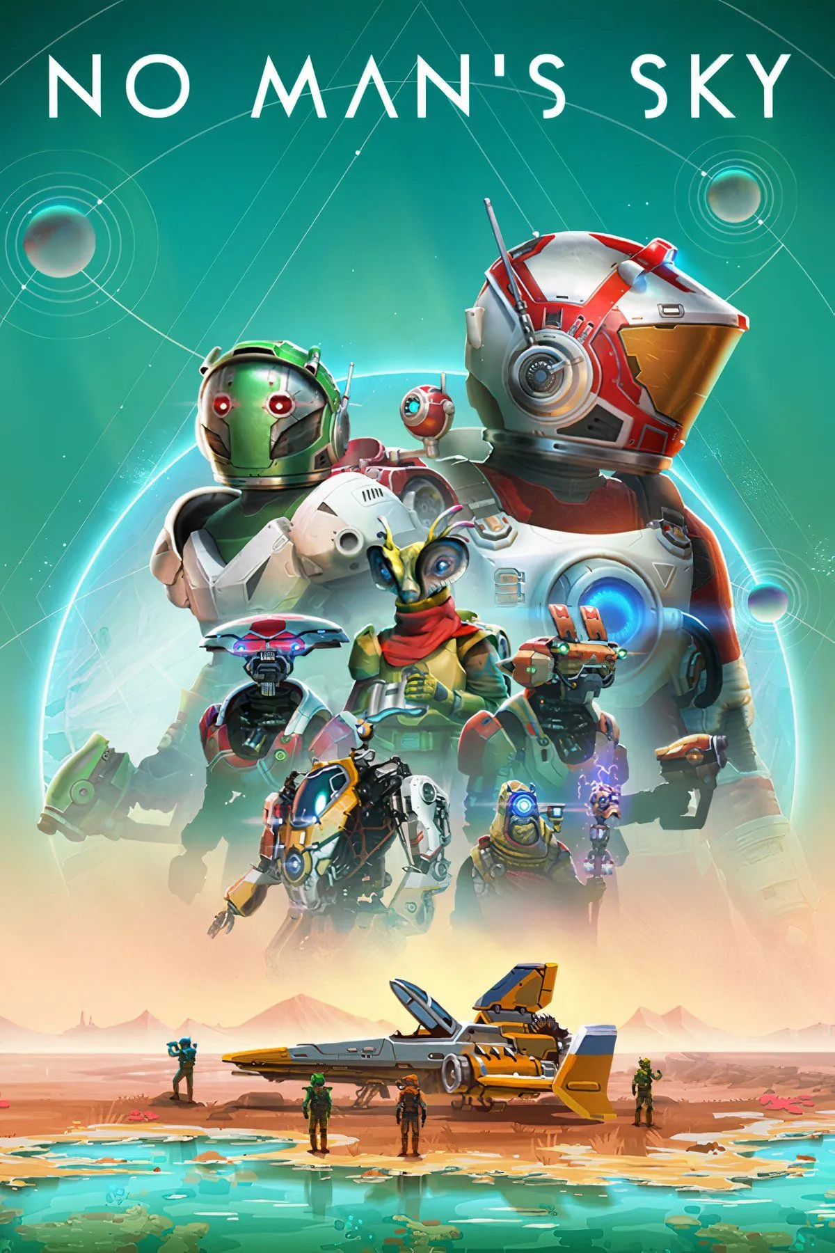 Một căn cứ hiện đại trên hành tinh kỳ lạ trong No Man's Sky