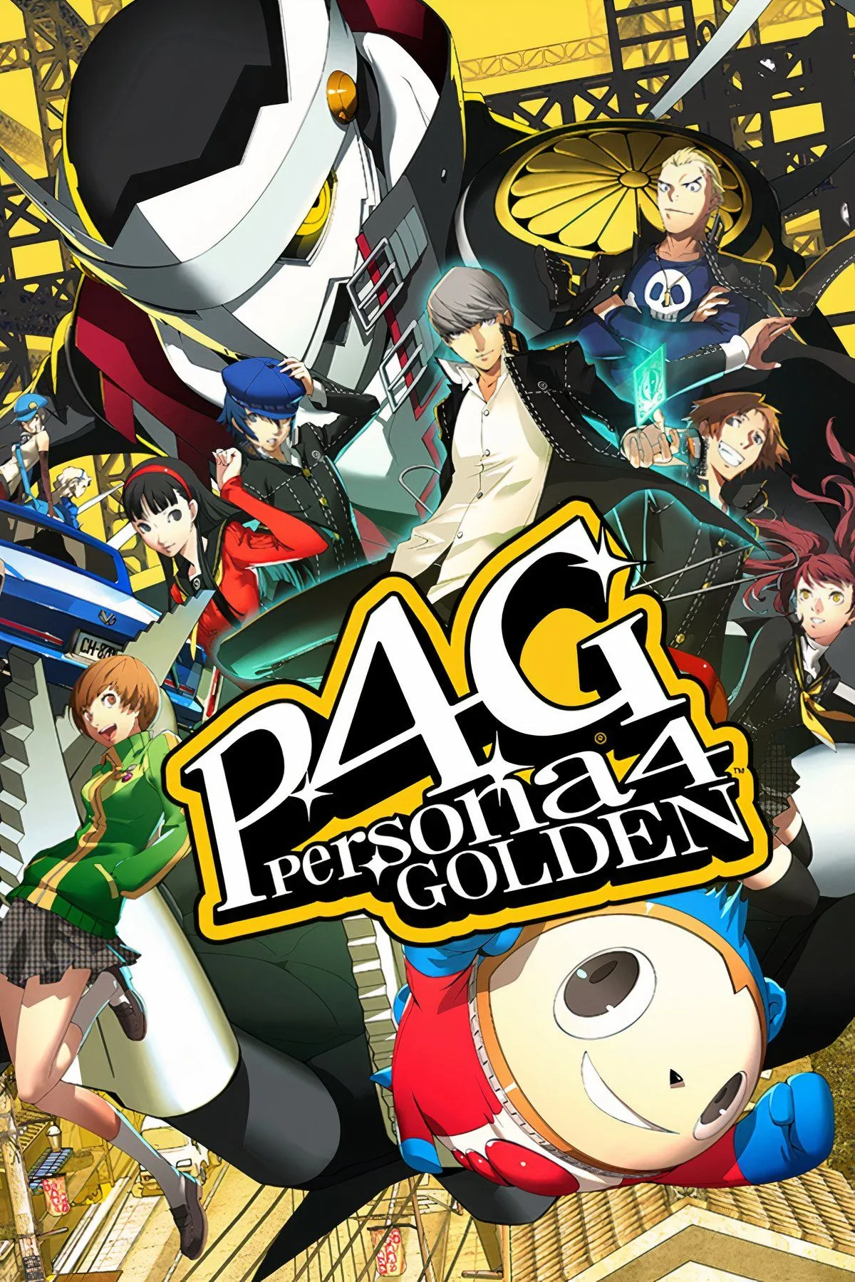 Nhóm nhân vật chính trong game nhập vai Persona 4 Golden