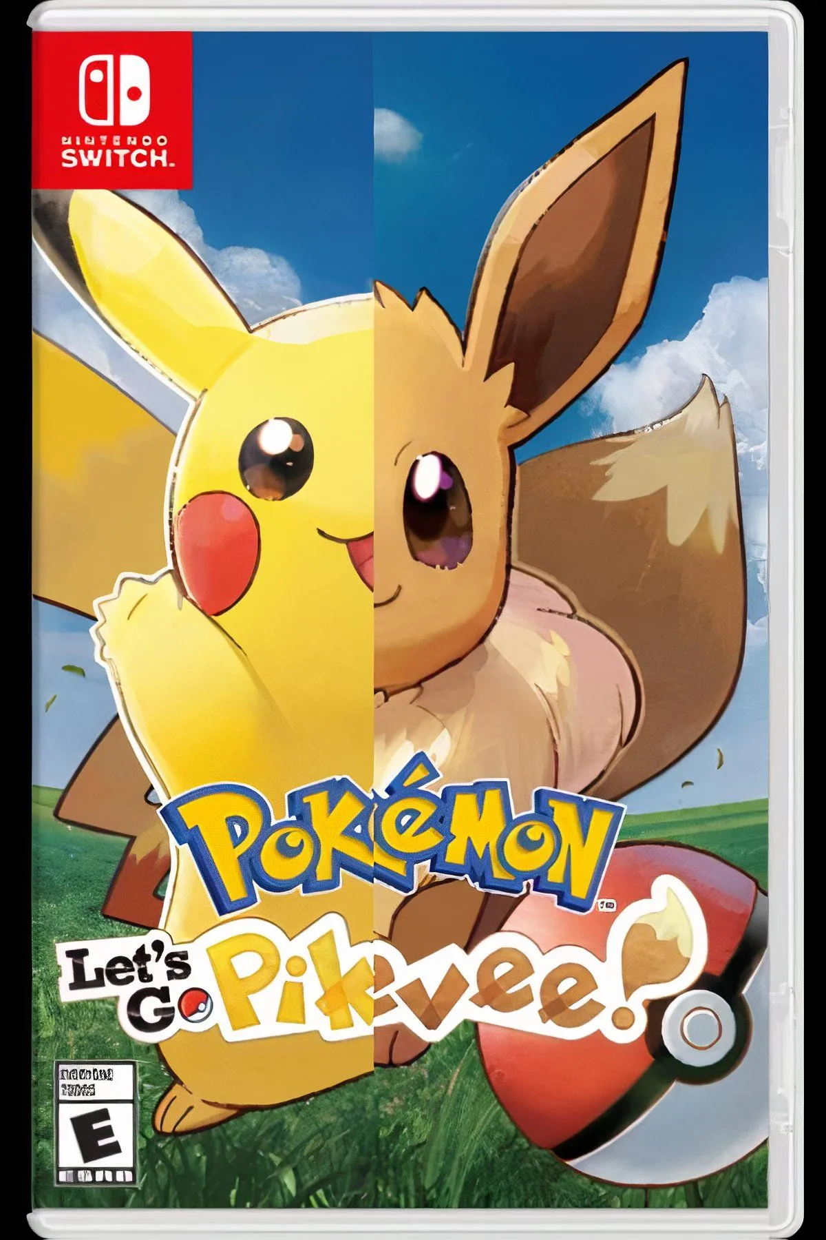 Pikachu và Eevee đi cùng nhân vật chính trong bản demo game Pokémon: Let's Go trên Nintendo Switch