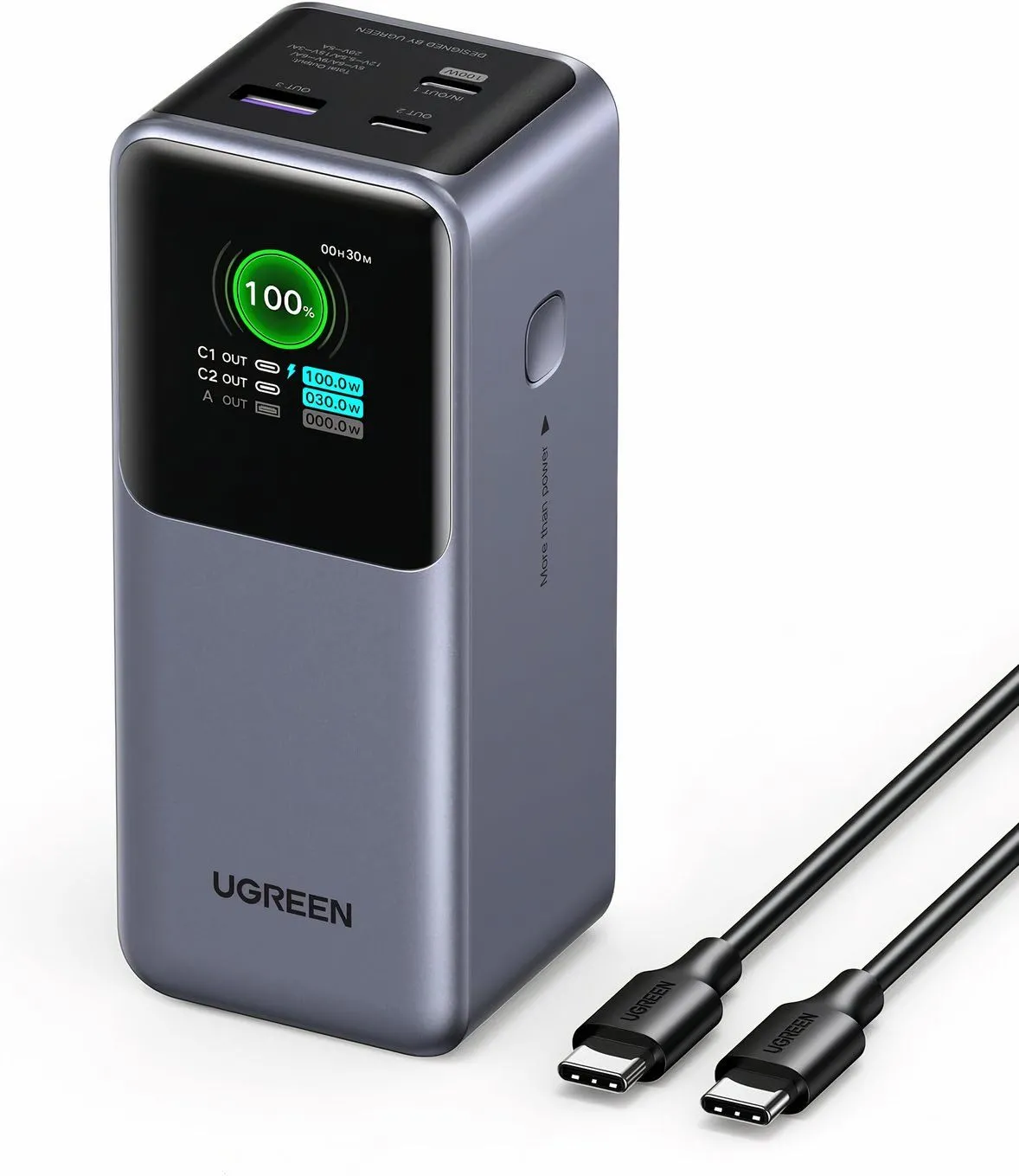 Pin sạc dự phòng Ugreen Nexode Power Bank 20000mAh 130W