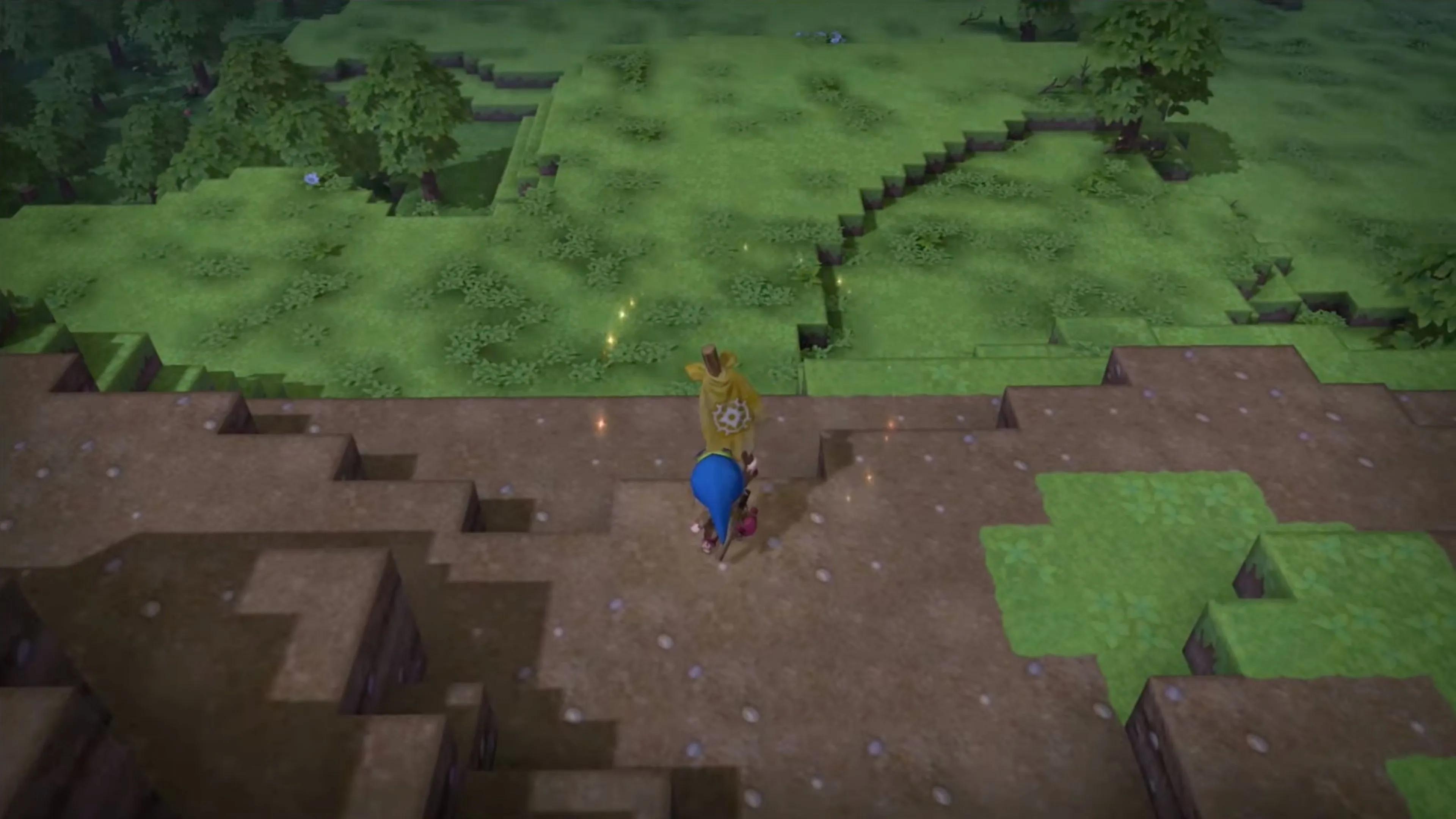 Quái vật Slime dễ thương trong thế giới Dragon Quest Builders