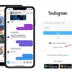 Quên mật khẩu Instagram trên giao diện đăng nhập máy tính