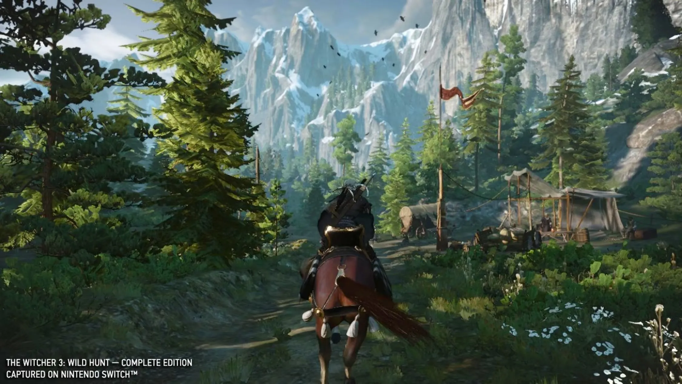 Screenshot chính thức game The Witcher 3 trên Nintendo Switch 1