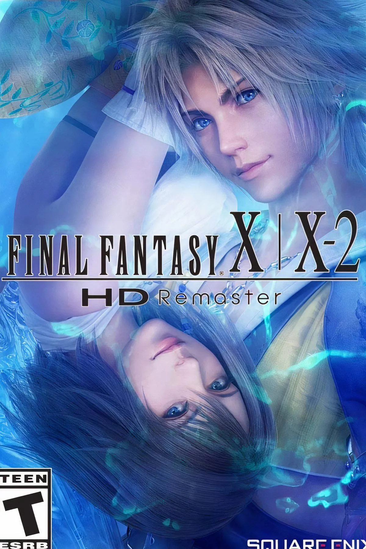 Tidus và Yuna trong một cảnh cốt truyện cảm động của Final Fantasy X