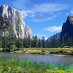Toàn cảnh thành phố New York được tái tạo chân thực trong Microsoft Flight Simulator 2024 nhìn từ trên cao, thể hiện đồ họa chi tiết và khả năng mô phỏng thế giới thực ấn tượng.