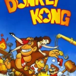Tổng hợp các cảnh chơi game Donkey Kong (1994) trên Game Boy, thể hiện yếu tố platformer và giải đố của Mario
