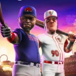 Tổng quan giao diện và lối chơi đặc trưng của Super Mega Baseball 4 với các nhân vật hoạt hình vui nhộn