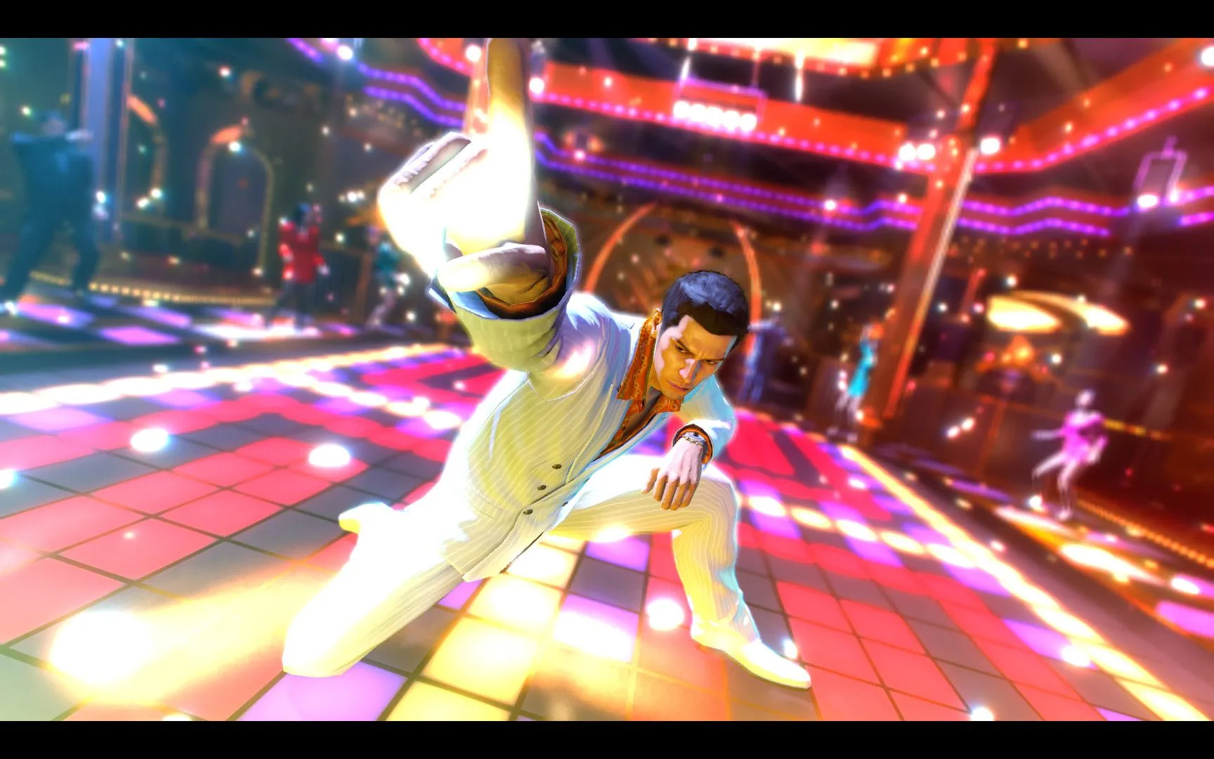 Trò chơi bi-a hấp dẫn trong Yakuza 0, một ví dụ về minigame trong quán bar.