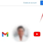 Truy cập trang tài khoản Google từ giao diện chính