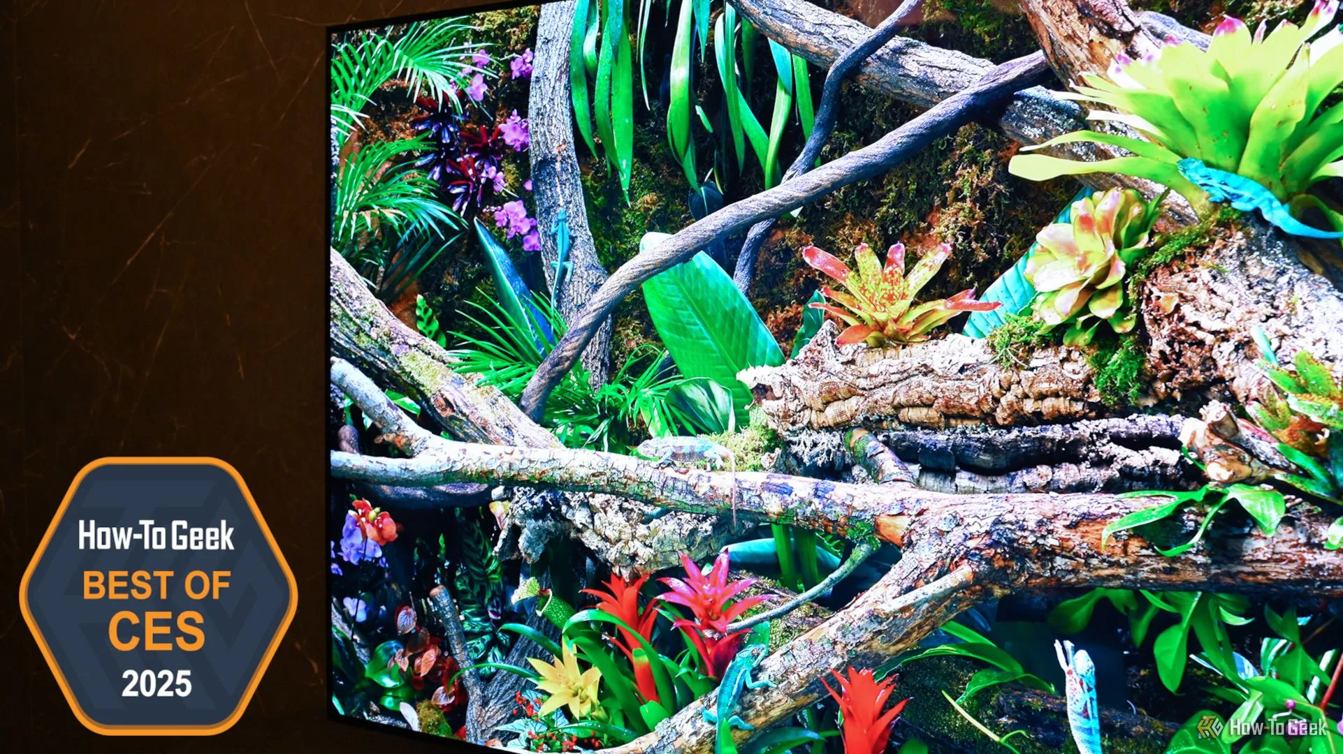 TV Samsung OLED S95F tại triển lãm CES 2025.